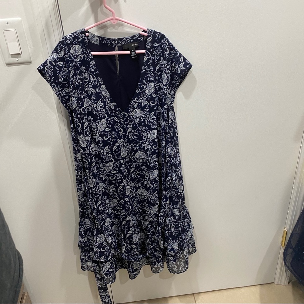 AQUA Floral dress - Picture 3 of 3
